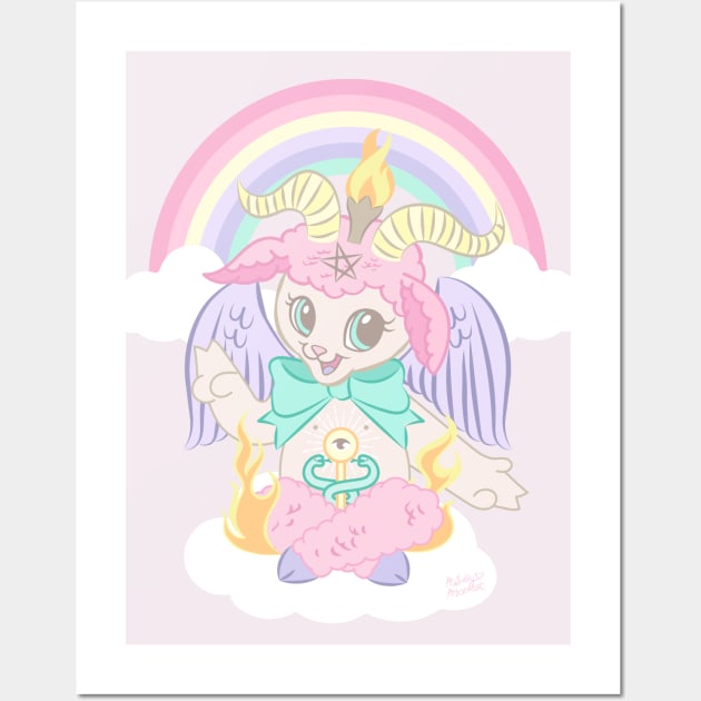 Baphomet Blessings Wall Art by awfullyadorable